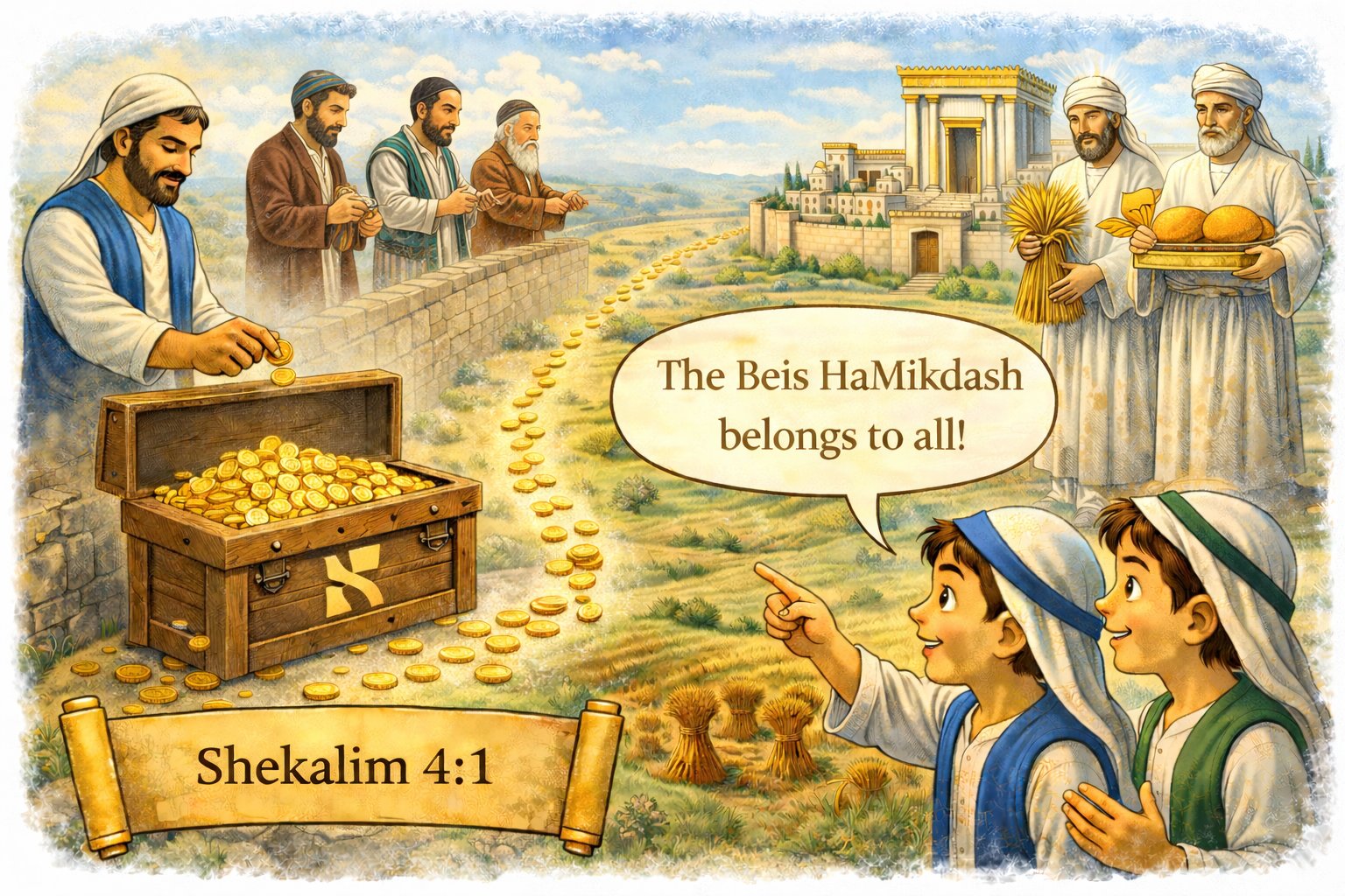 Picture for Shekalim 4:1