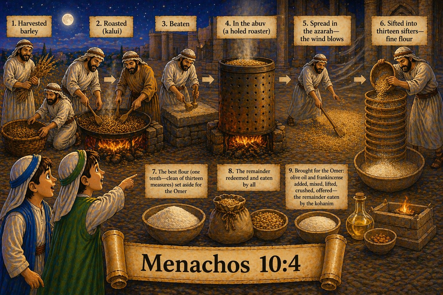 Picture for Menachos 10:4