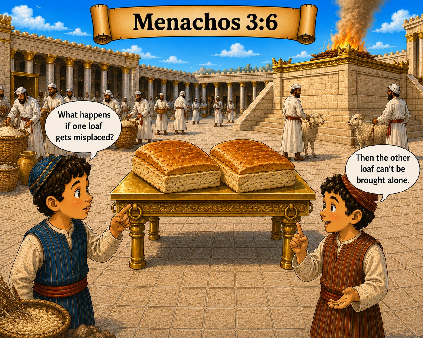 Picture for Menachos 3:6
