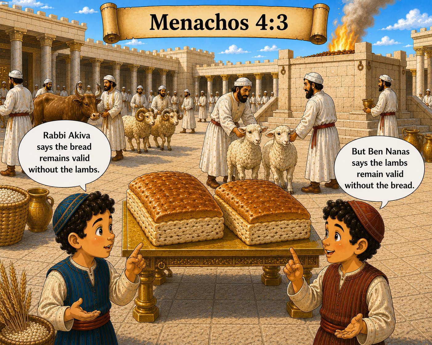 Picture for Menachos 4:3