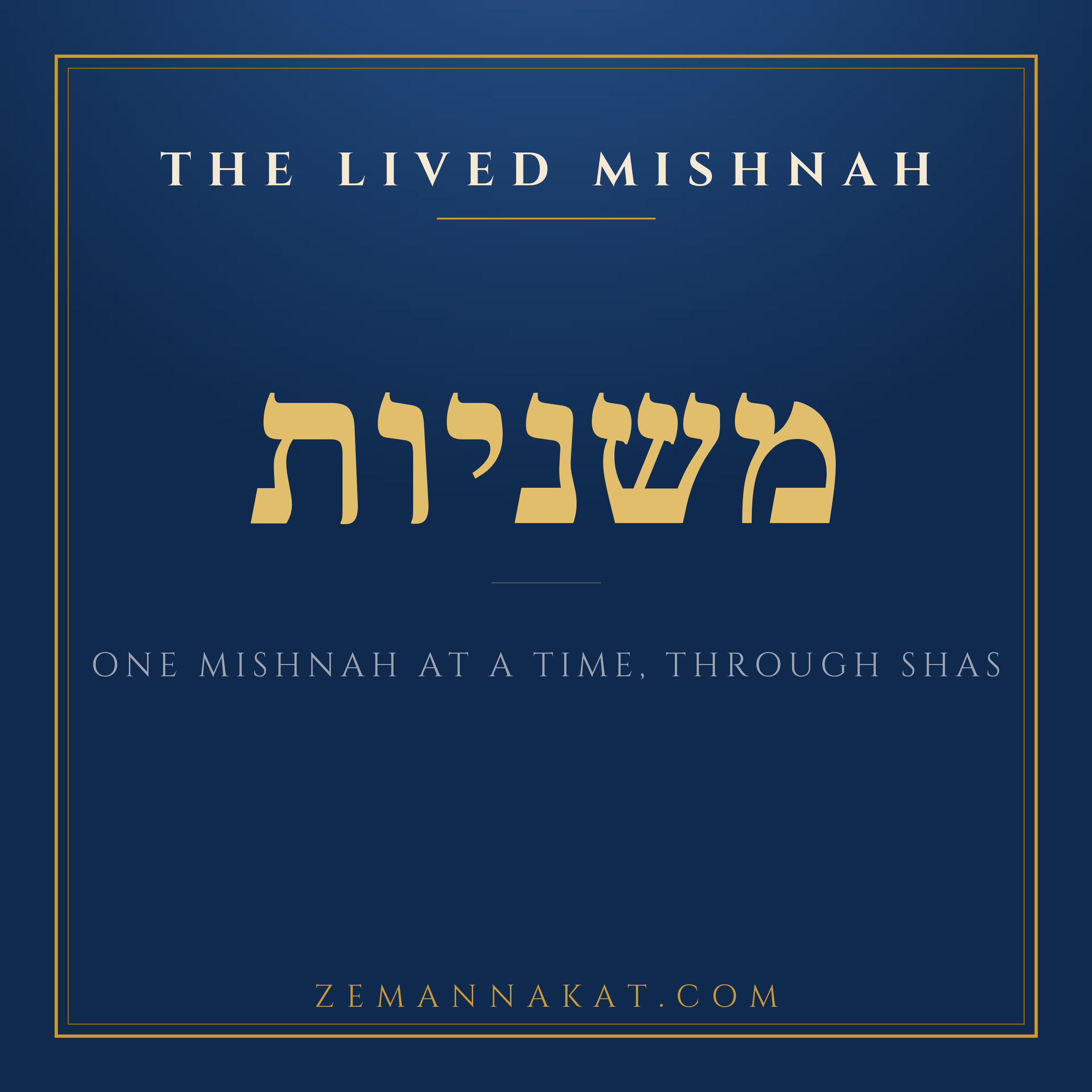 The Lived Mishnah artwork